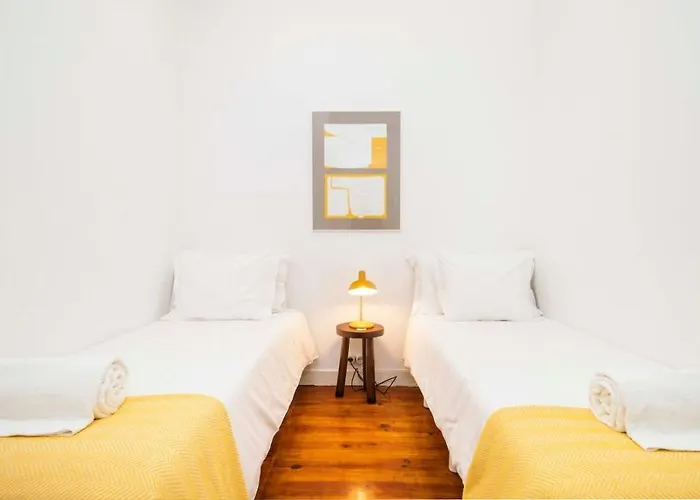 Apartmán Central Apartment 2 Bedroom With Fast Internet Lisboa